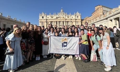 Sorin Fellows at St. Peter's Basilica, October 2022