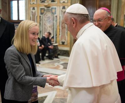 Aly Pope Francis