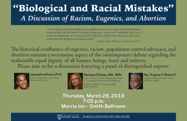 Biological And Racial Mistakes Panel Poster Updated