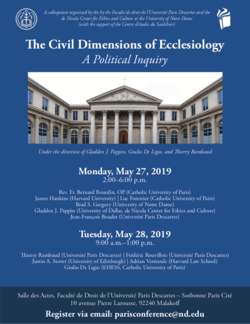 The Civil Dimensions of Ecclesiology Conference