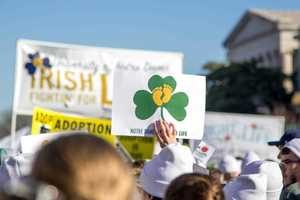 Notre Dame at the 2018 March For Life