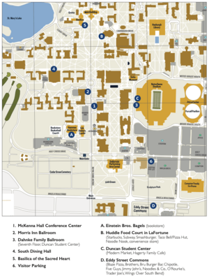 Fall Conference 21 - Campus Map
