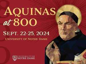 Aquinas at 800 Conference image