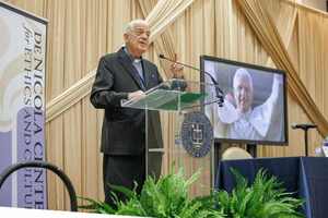 Rev. Federico Lombardi, S.J., speaks about his time with Pope Benedict XVI